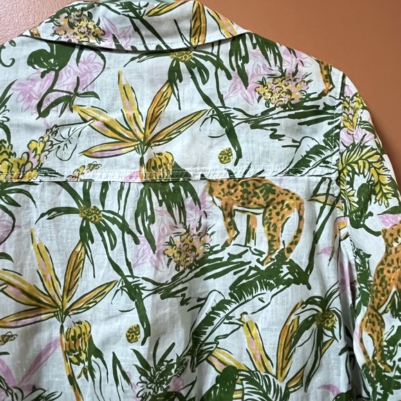 Rachel Zoe 100% Linen Women’s Shirt Button Down, Long Sleeve Sz L - Picture 6 of 8